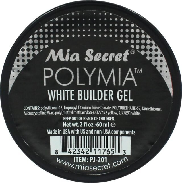 Polymia Builder Gel White 60 ml - Mia Secret