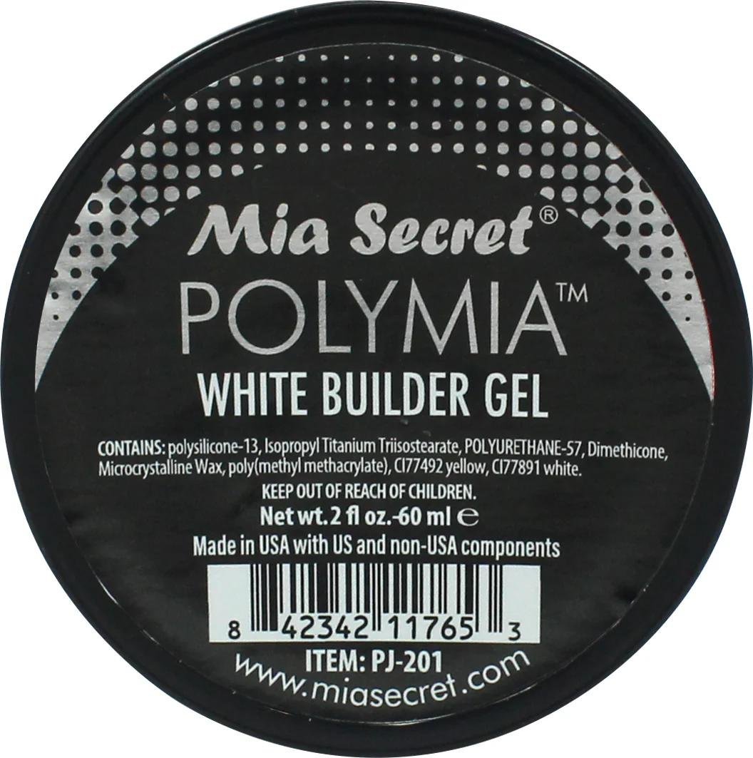 Polymia Builder Gel White 60 ml - Mia Secret
