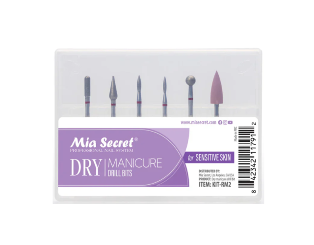 kit Kit para Manicura Rusa Pieles Sensibles - Mia Secret